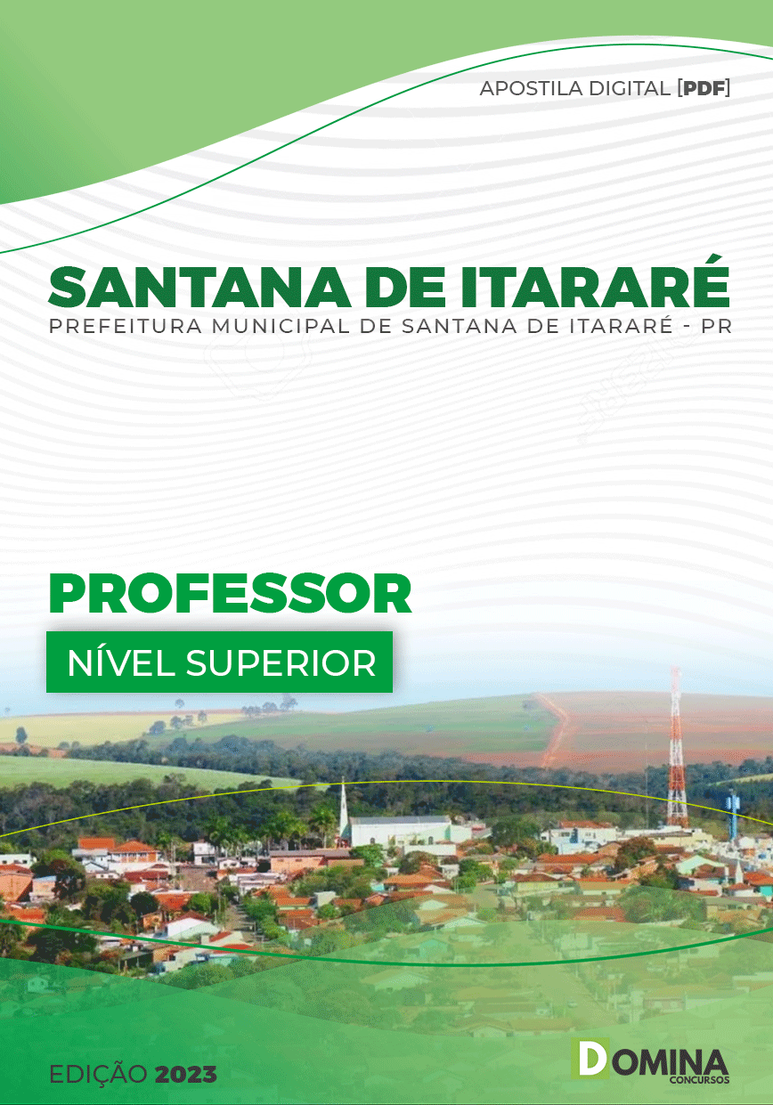 Apostila Pref Santana do Itararé PR 2023 Professor