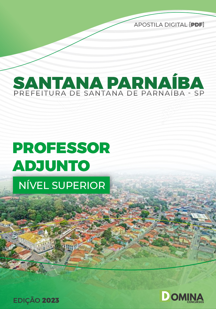 Apostila Pref Santana de Parnaíba SP 2023 Professor Adjunto