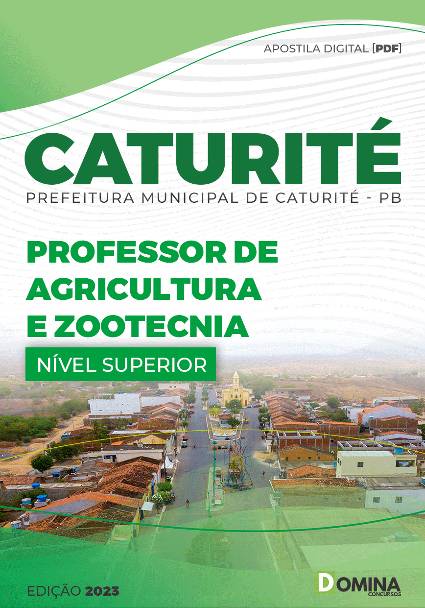 Apostila Pref Caturité PB 2023 Professor Agricultura Zootecnia