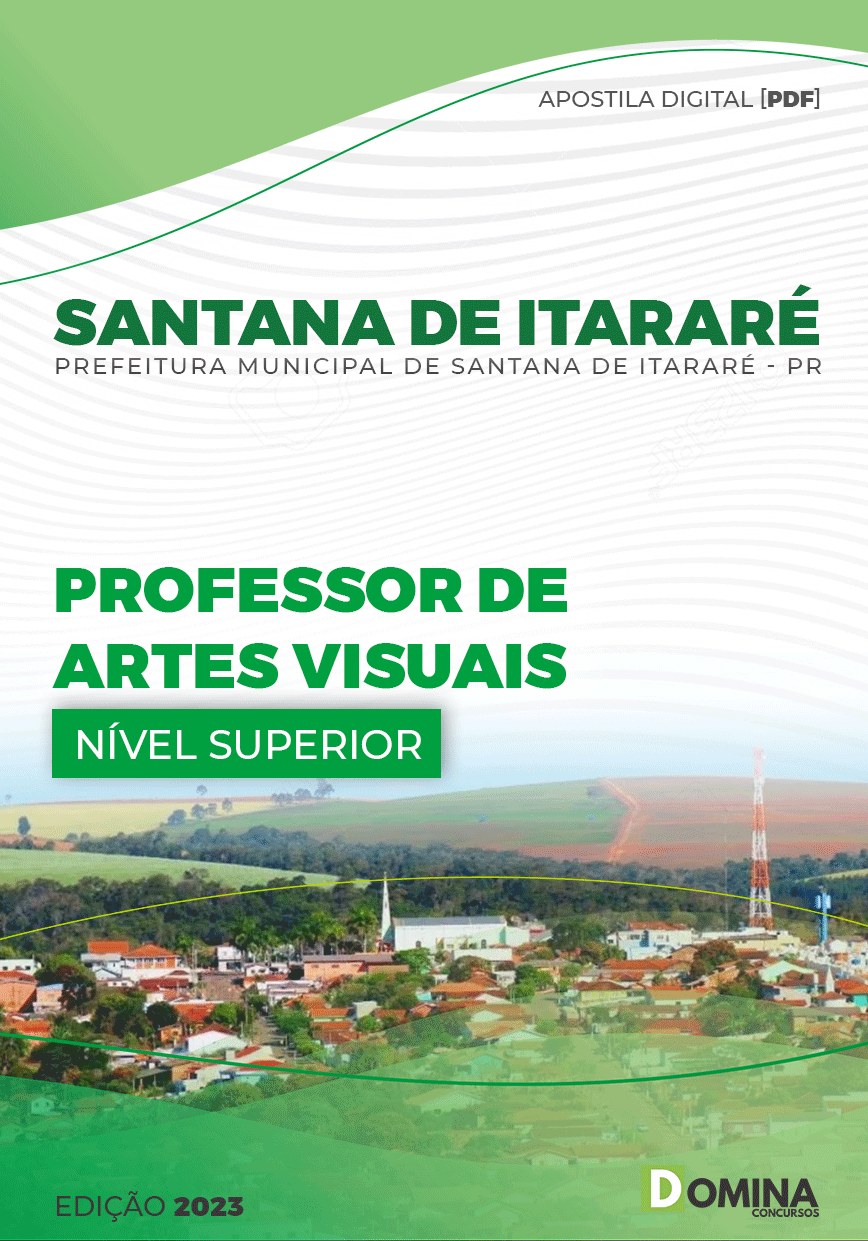 Apostila Pref Santana do Itararé PR 2023 Professor Artes Visuais