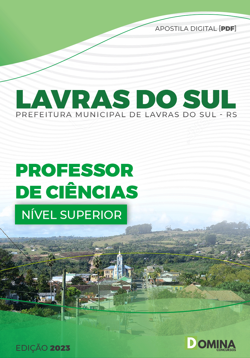 Apostila Pref Lavras do Sul RS 2023 Professor Ciências