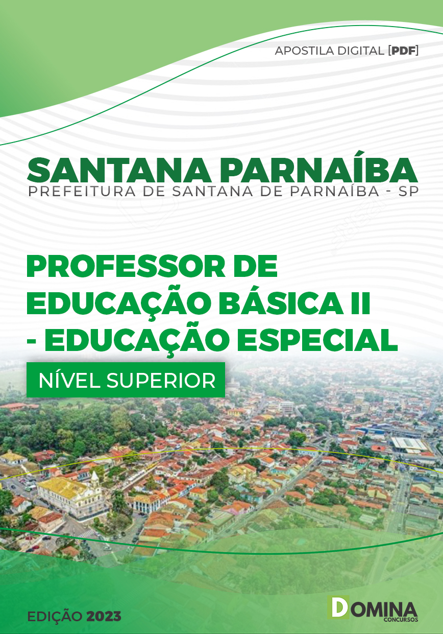 Apostila Pref Santana de Parnaíba SP 2023 Professor Educação Especial