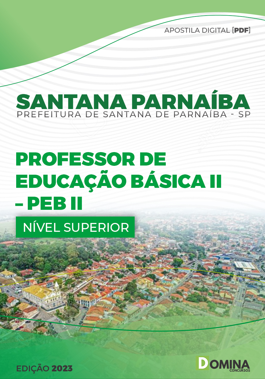Apostila Pref Santana de Parnaíba SP 2023 Professor Ed Básica II Ciências