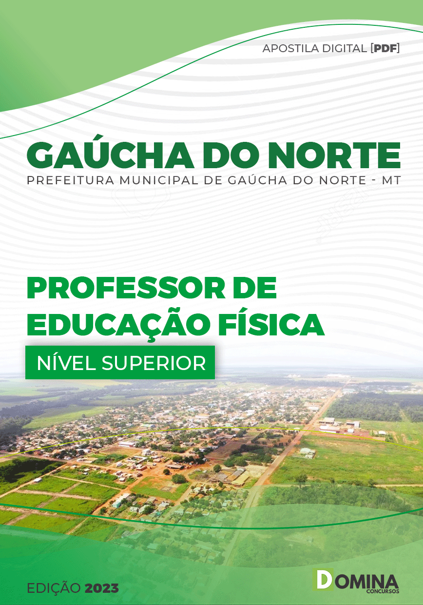 Apostila Pref Gaúcha do Norte MT 2023 Professor Educação Física