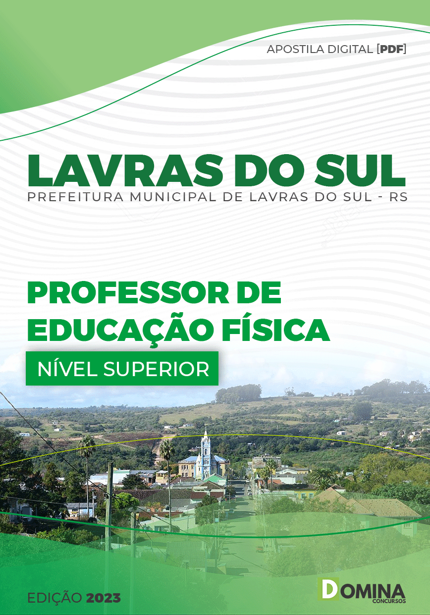 Apostila Pref Lavras do Sul RS 2023 Professor Educação Física