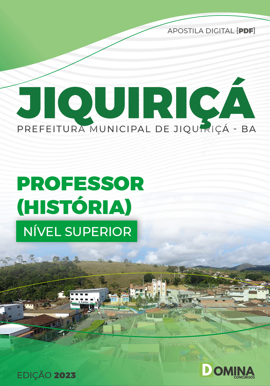 Apostila Concurso Pref Jiquiriçá BA 2023 Professor História