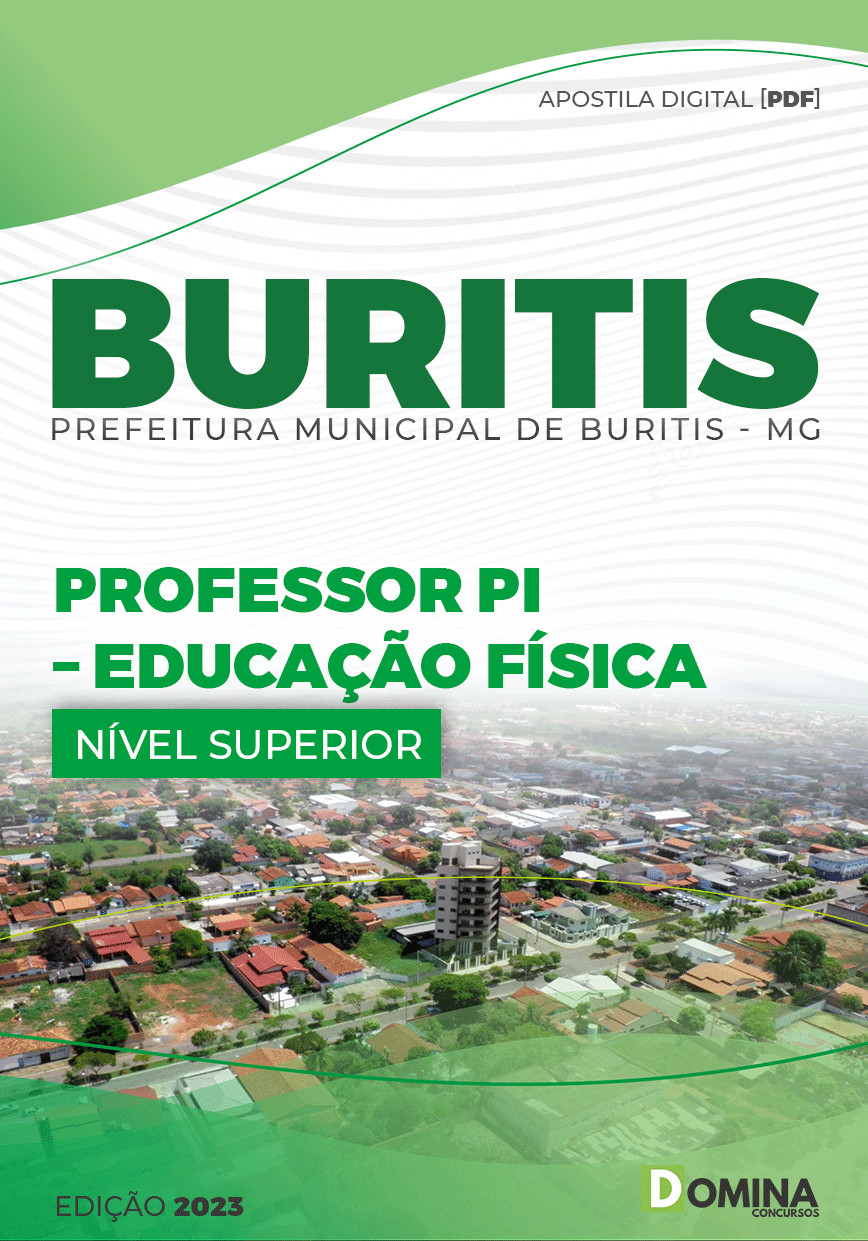 Apostila Pref Buritis MG 2023 Professor PI Educação Física