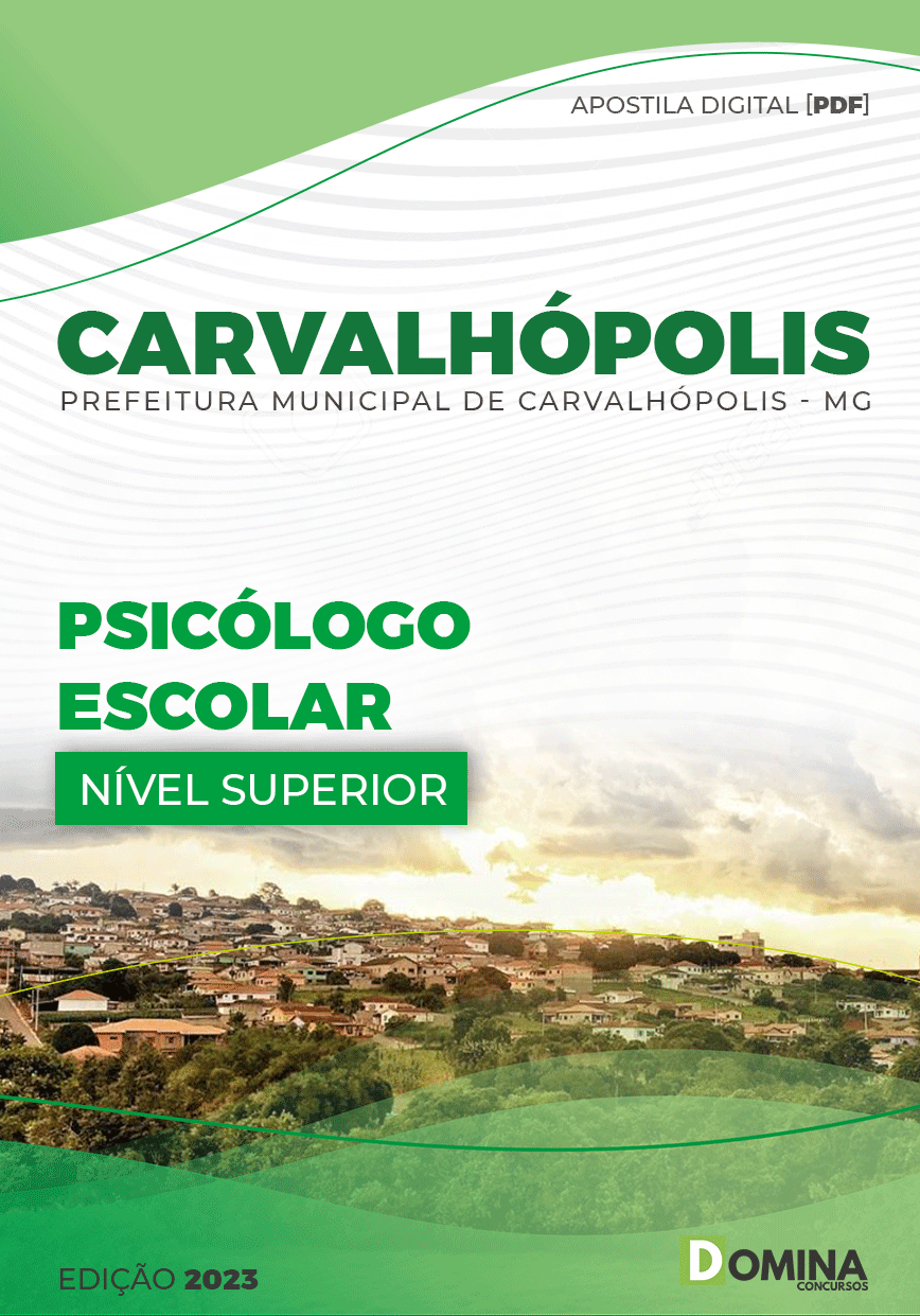 Apostila Pref Carvalhópolis MG 2023 Psicólogo Educacional