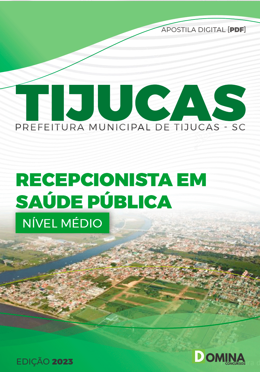 Apostila Pref Tijucas SC 2023 Recepcionista Saúde Pública