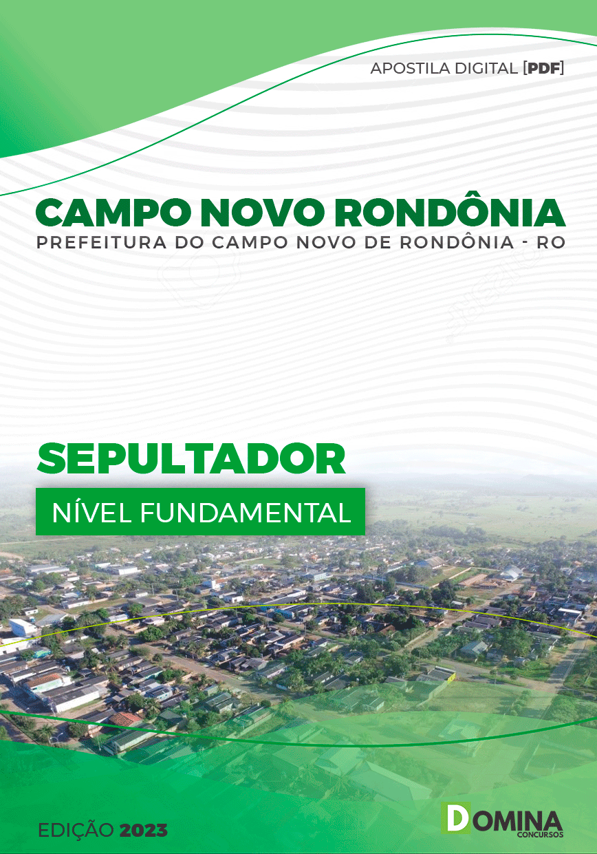 Apostila Pref Campo Novo Rondônia RO 2023 Seputador