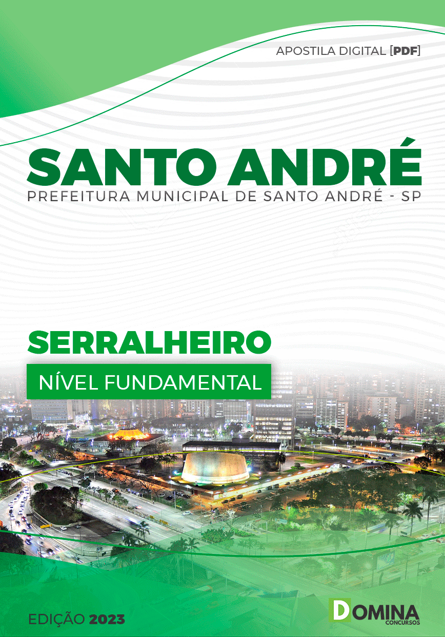 Apostila Digital Pref Santo André SP 2023 Serralheiro