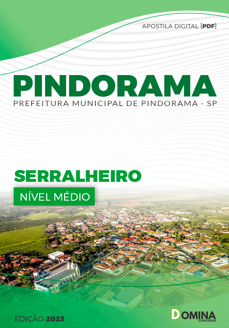 Apostila Concurso Pref Pindorama SP 2023 Serralheiro