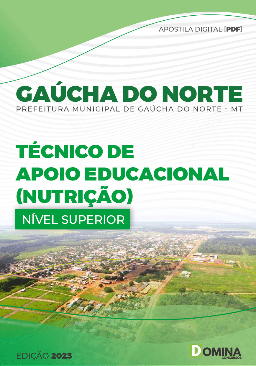 Apostila Pref Gaúcha do Norte MT 2023 Técnico Apoio Educacional