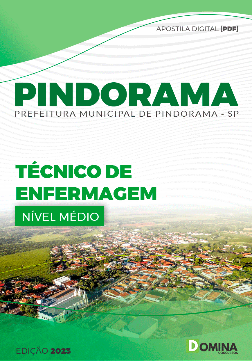 Apostila Concurso Pref Pindorama SP 2023 Técnico Enfermagem
