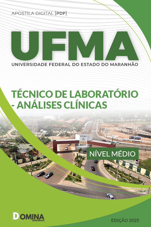 Apostila UFMA 2023 Técnico Laboratório Analise Clínicas