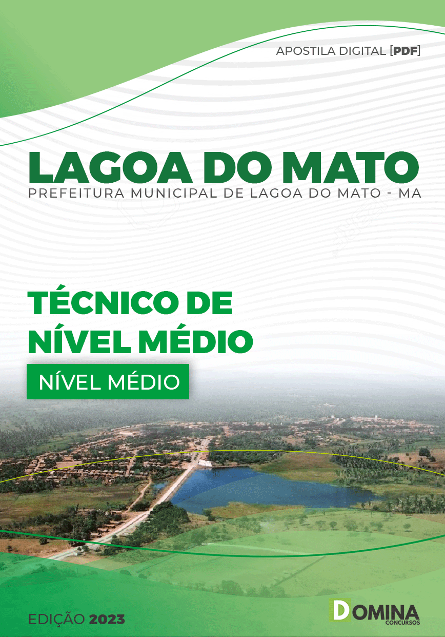 Apostila Pref Lagoa Do Mato MA 2023 Técnico Nível Médio