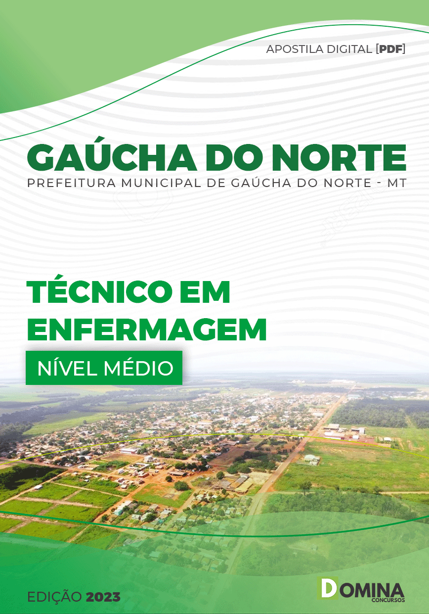 Apostila Pref Gaúcha do Norte MT 2023 Técnico Enfermagem