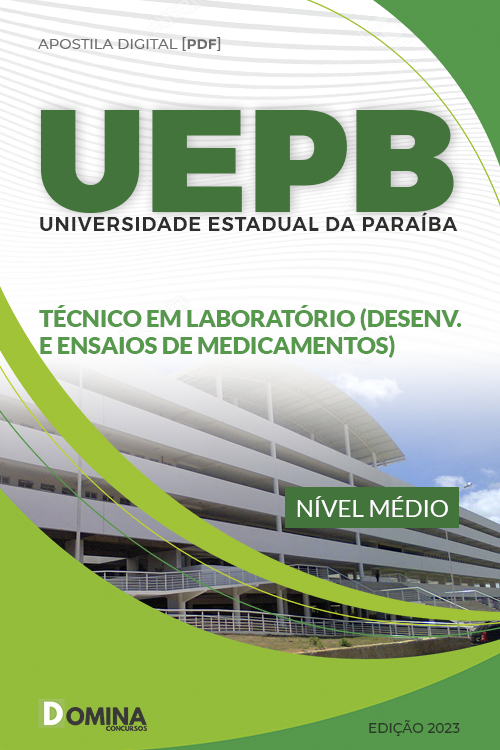 Apostila UFPB 2023 Técnico Laboratório Desenvolvimento Ensaios Medicamento