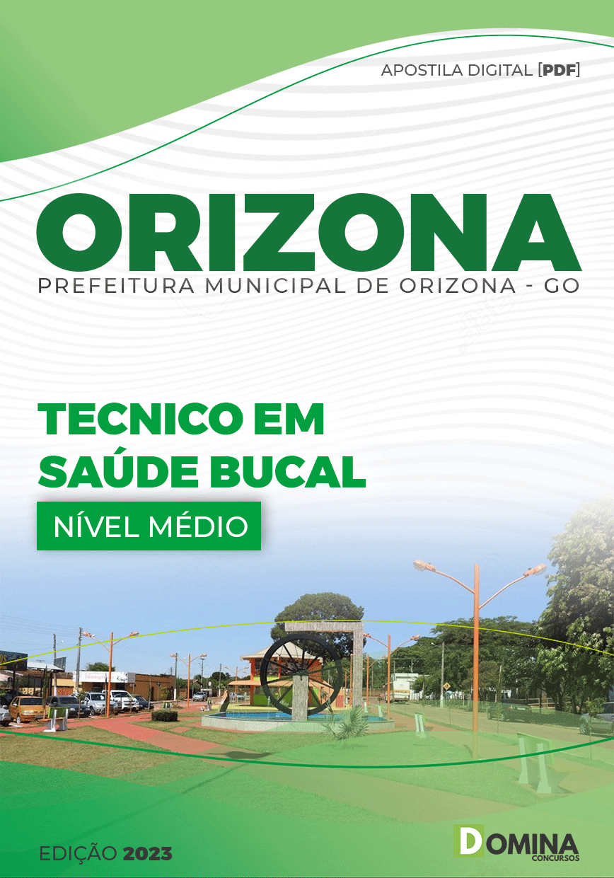 Apostila Digital Pref Orizona GO 2023 Técnico Saúde Bucal