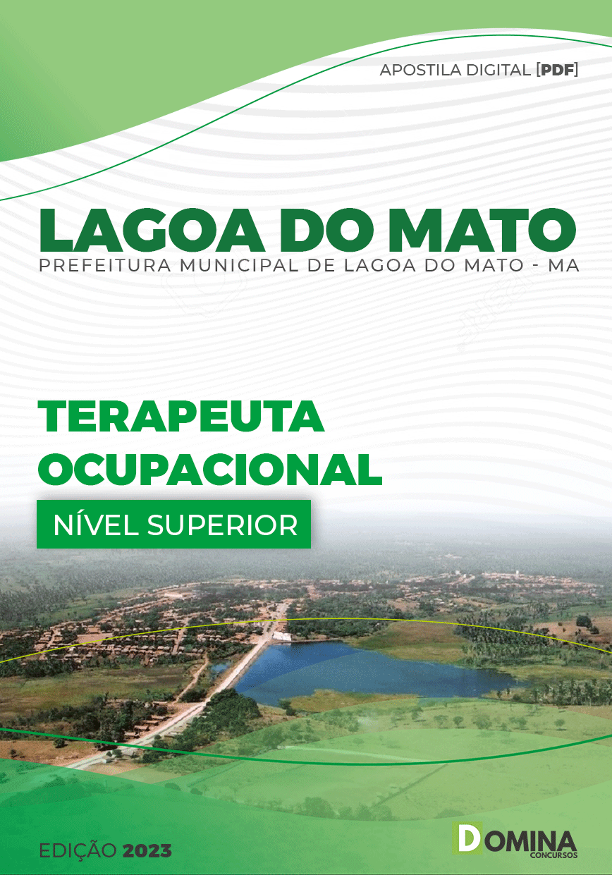 Apostila Pref Lagoa Do Mato MA 2023 Terapeuta Ocupacional
