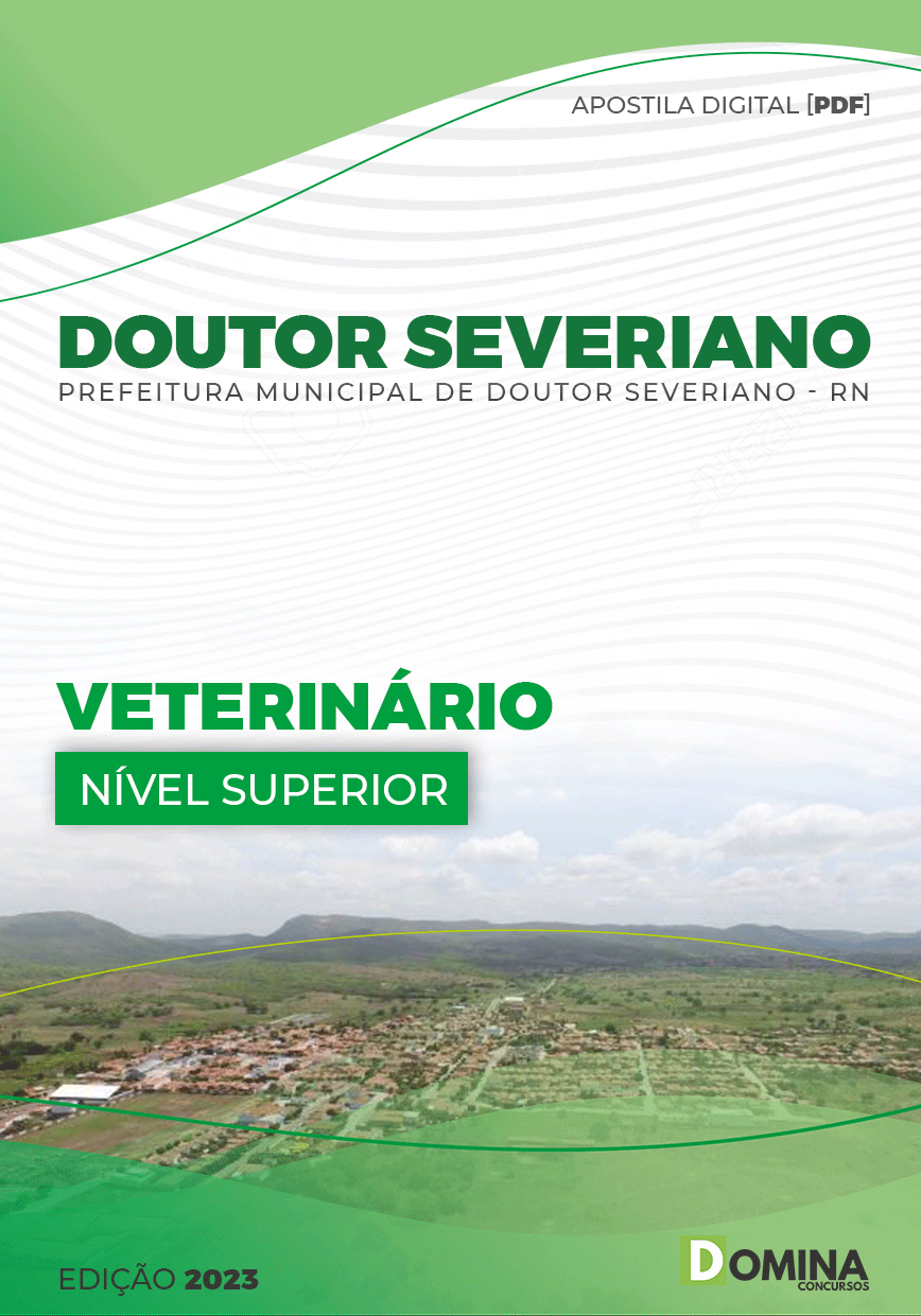 Apostila Pref Doutor Severiano RN 2023 Veterinário