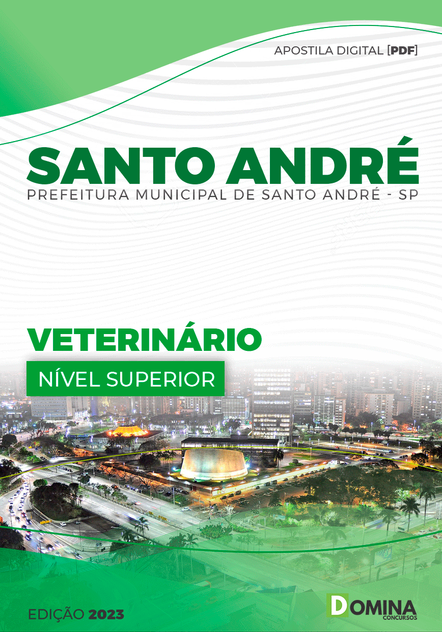 Apostila Digital Pref Santo André SP 2023 Veterinário