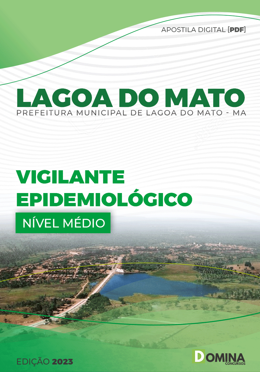 Apostila Pref Lagoa Do Mato MA 2023 Vigilante Epidemiológico