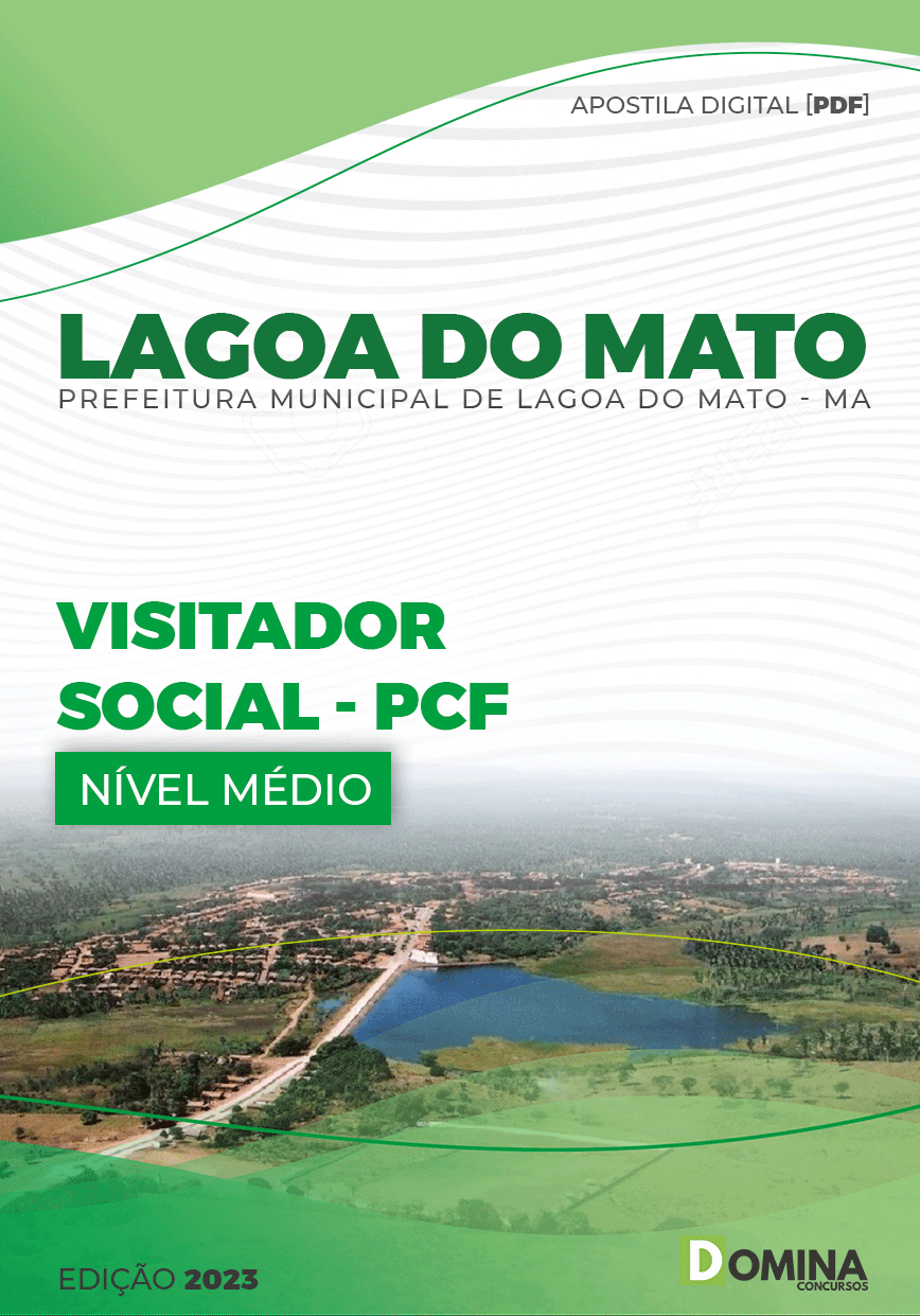 Apostila Pref Lagoa Do Mato MA 2023 Visitador Social