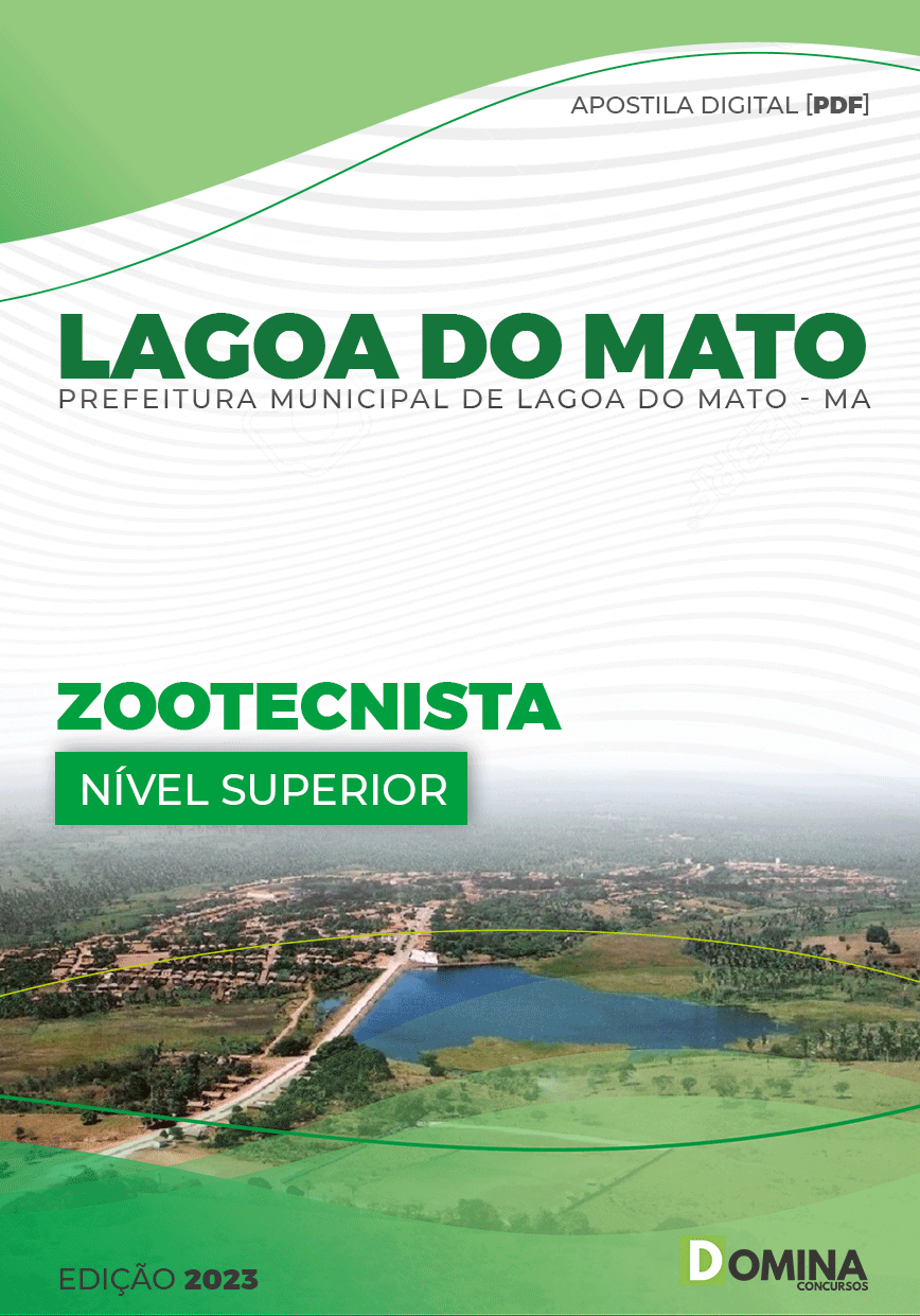 Apostila Pref Lagoa Do Mato MA 2023 Zootecnista