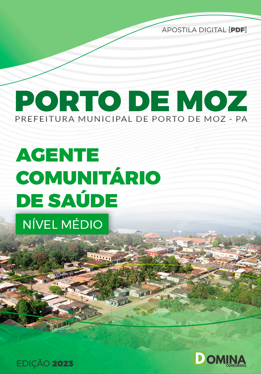 Apostila Pref Porto de Moz PA 2023 Agente Comunitário Saúde