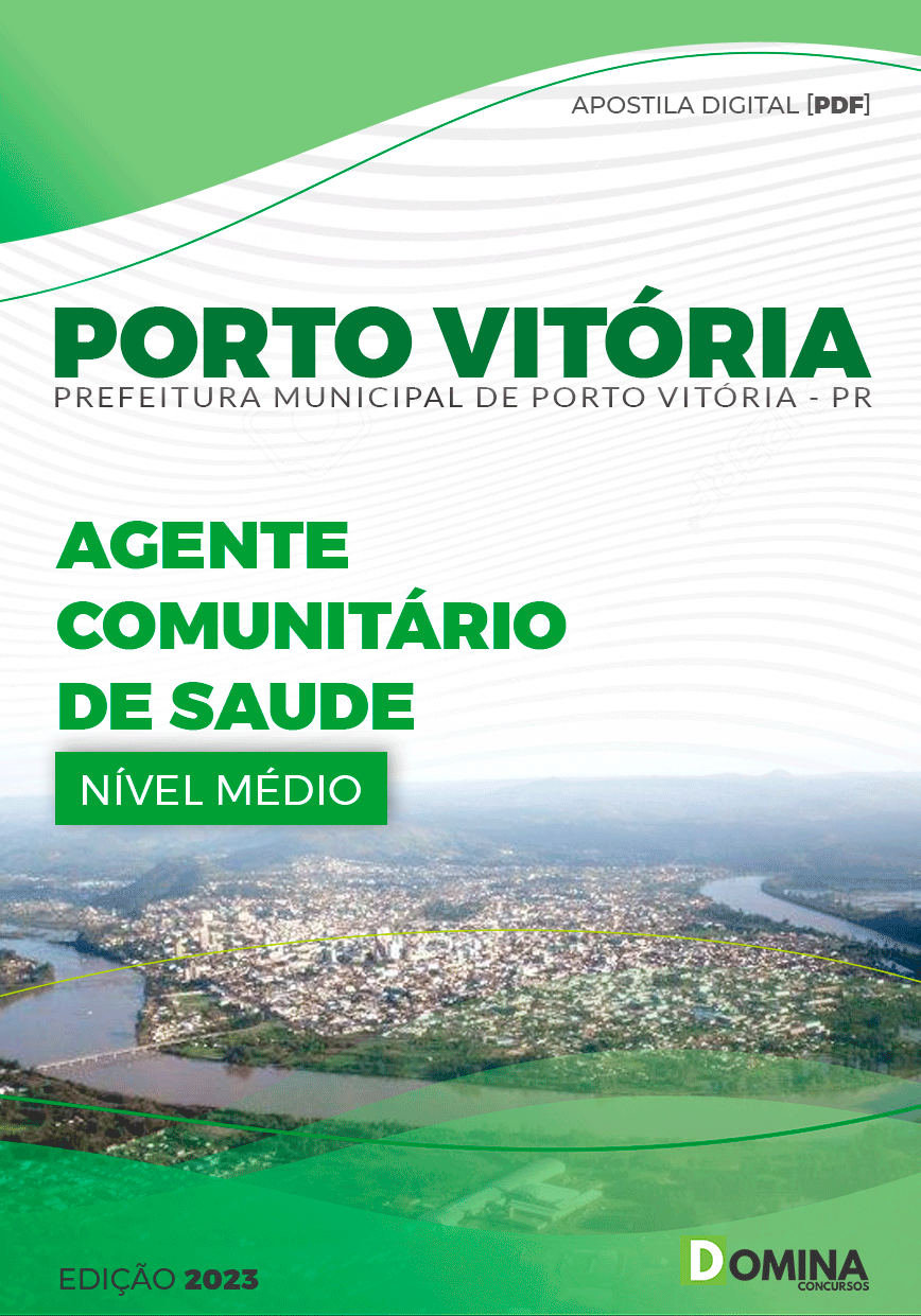 Apostila Pref Porto Vitória PR 2023 Agente Comunitário Saúde