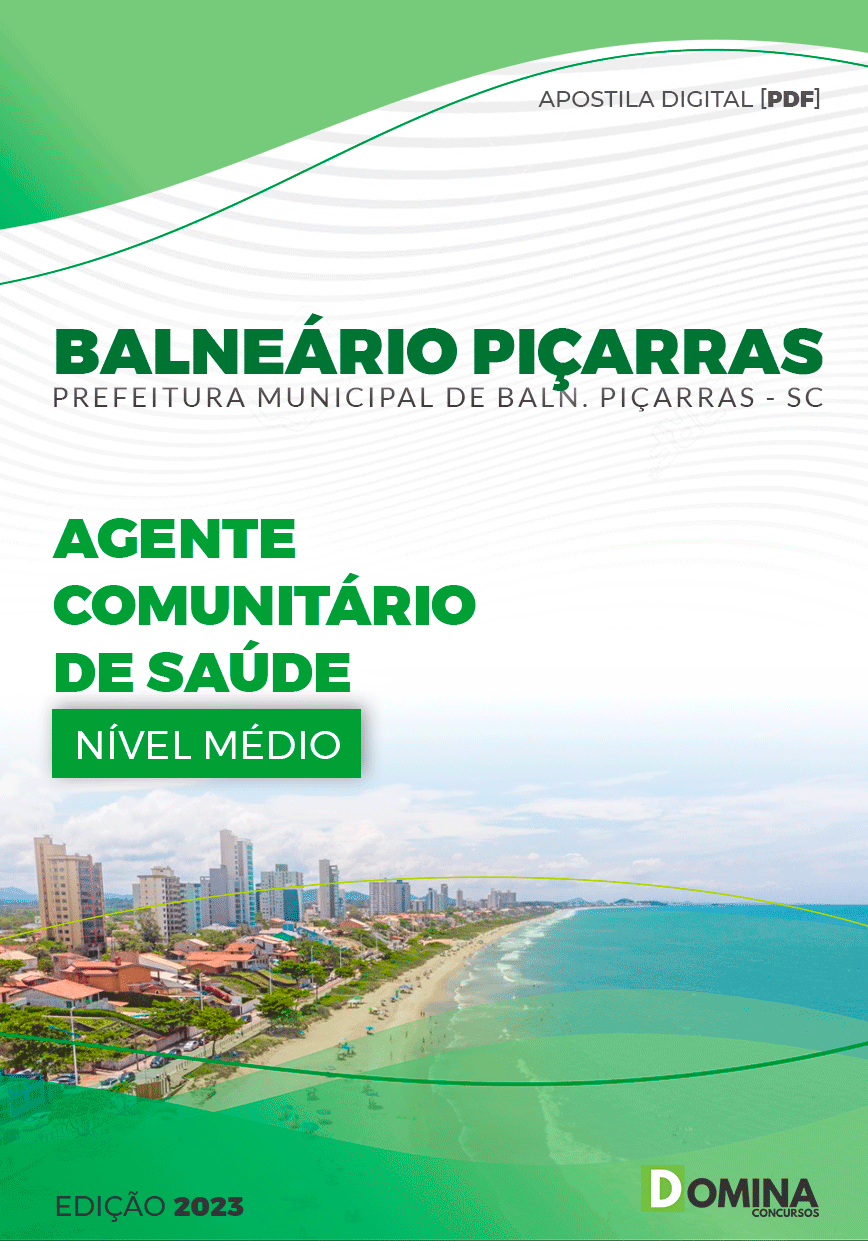 Apostila Pref Balneário Piçarras SC 2023 Agente Comunitário Saúde