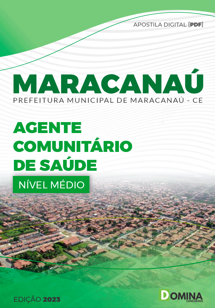 Apostila Pref Maracanau CE 2023 Agente Comunitário Saúde