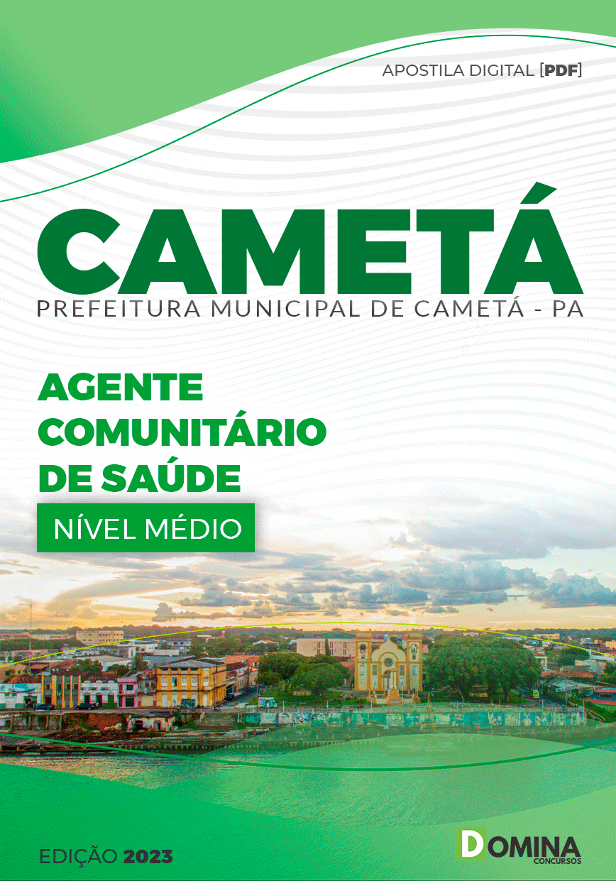 Apostila Pref Cametá Pará 2023 Agente Comunitário Saúde