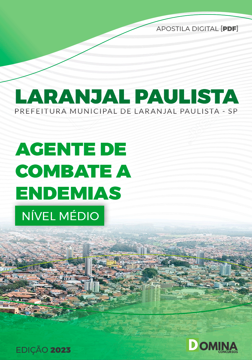 Apostila Pref Laranjal Paulista SP 2023 Agente Combate Endemias