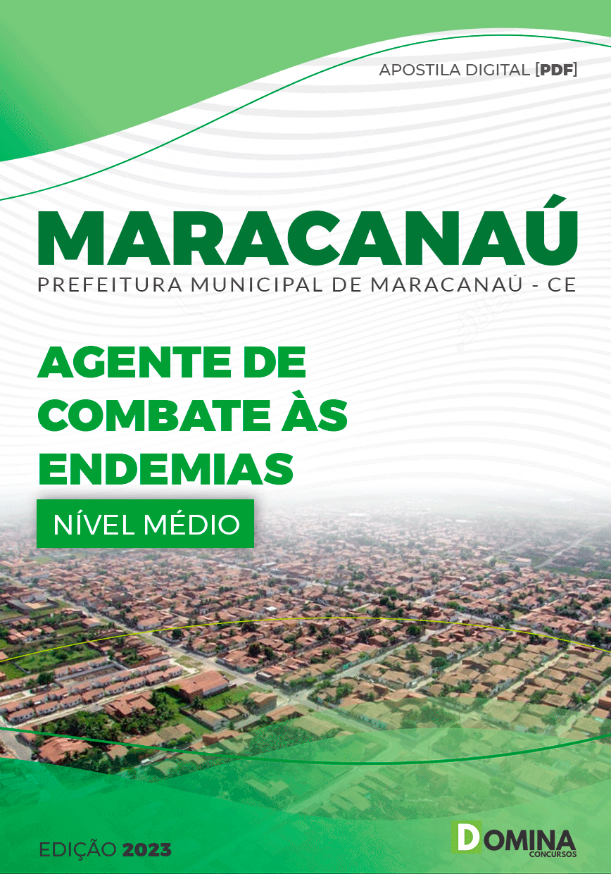 Apostila Pref Maracanaú CE 2023 Agente Combate Endemias