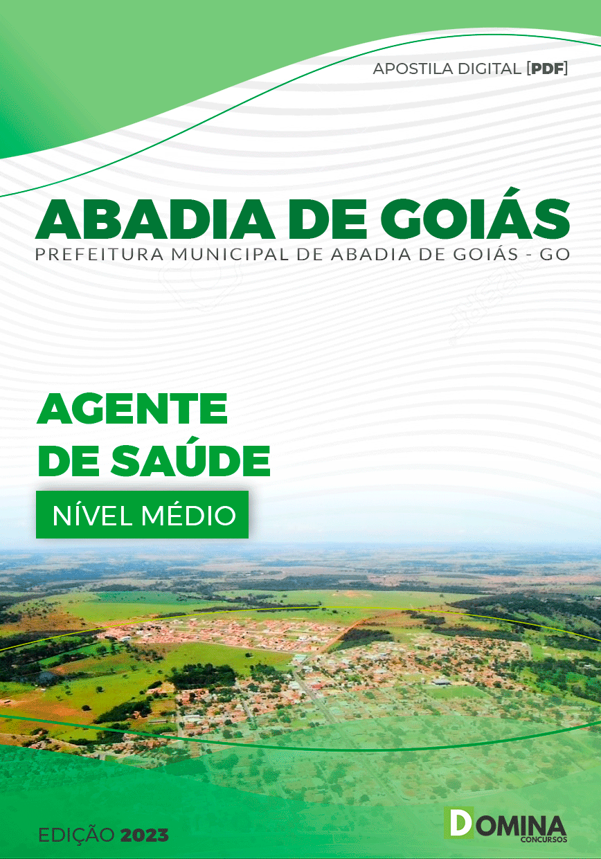 Apostila Digital Pref Abadia GO 2023 Agente Saúde