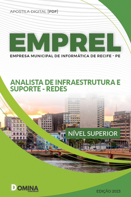 Apostila EMPREL PE 2023 Analista Infraestrutura Suporte Redes