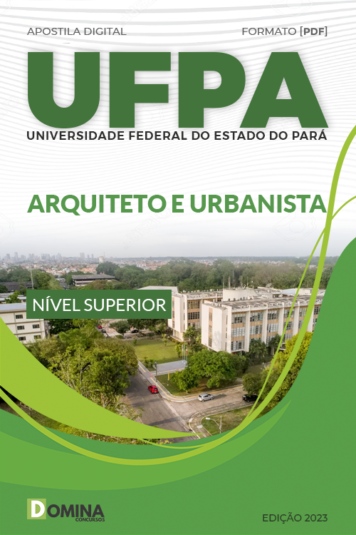 Apostila Digital Concurso UFPA 2023 Arquiteto Urbanista