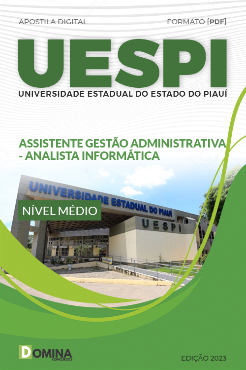 Apostila UESPI 2023 Assistente Administrativa Analista Informática