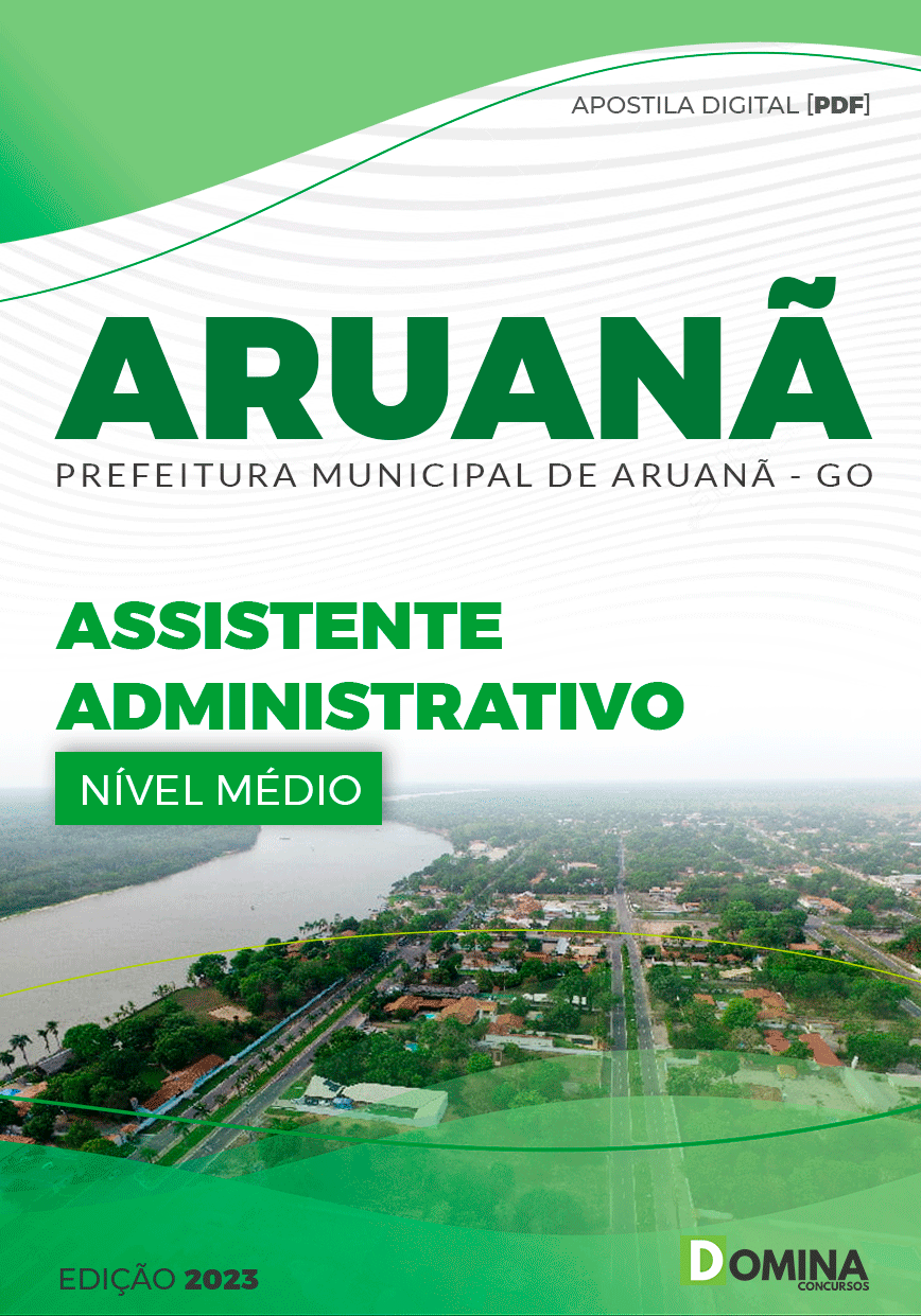 Apostila Pref Aruanã GO 2023 Assistente Administrativo