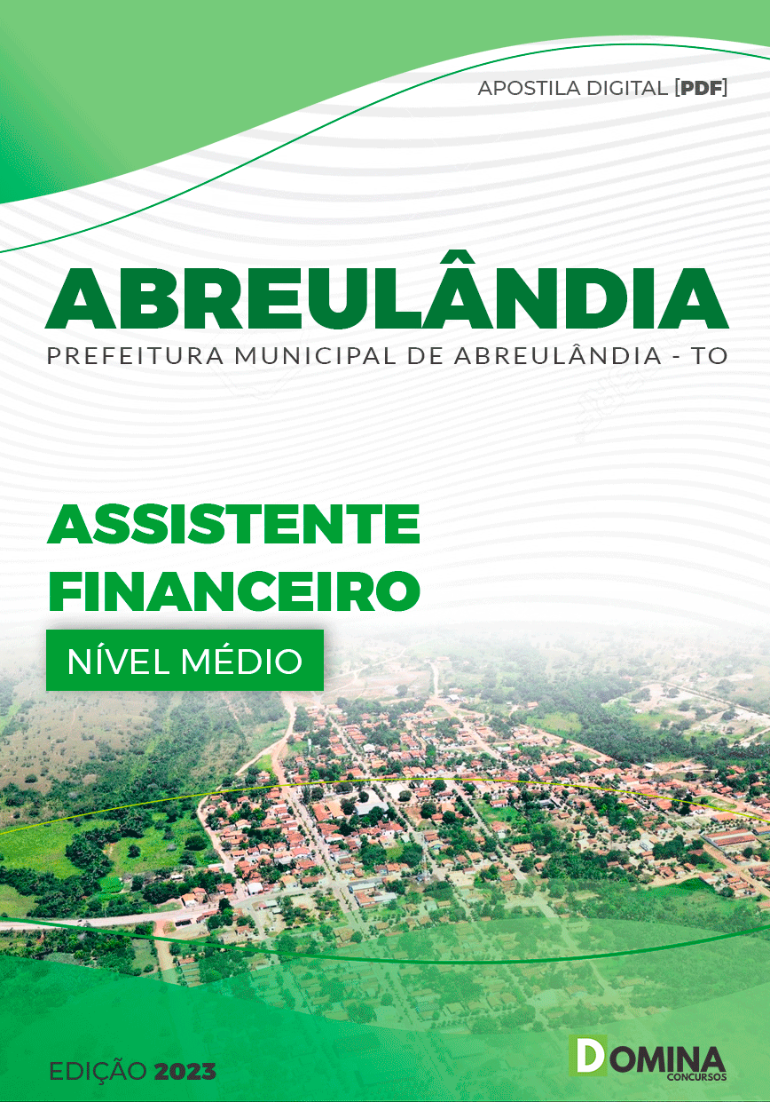 Apostila Pref Abreulândia TO 2023 Assistente Financeiro