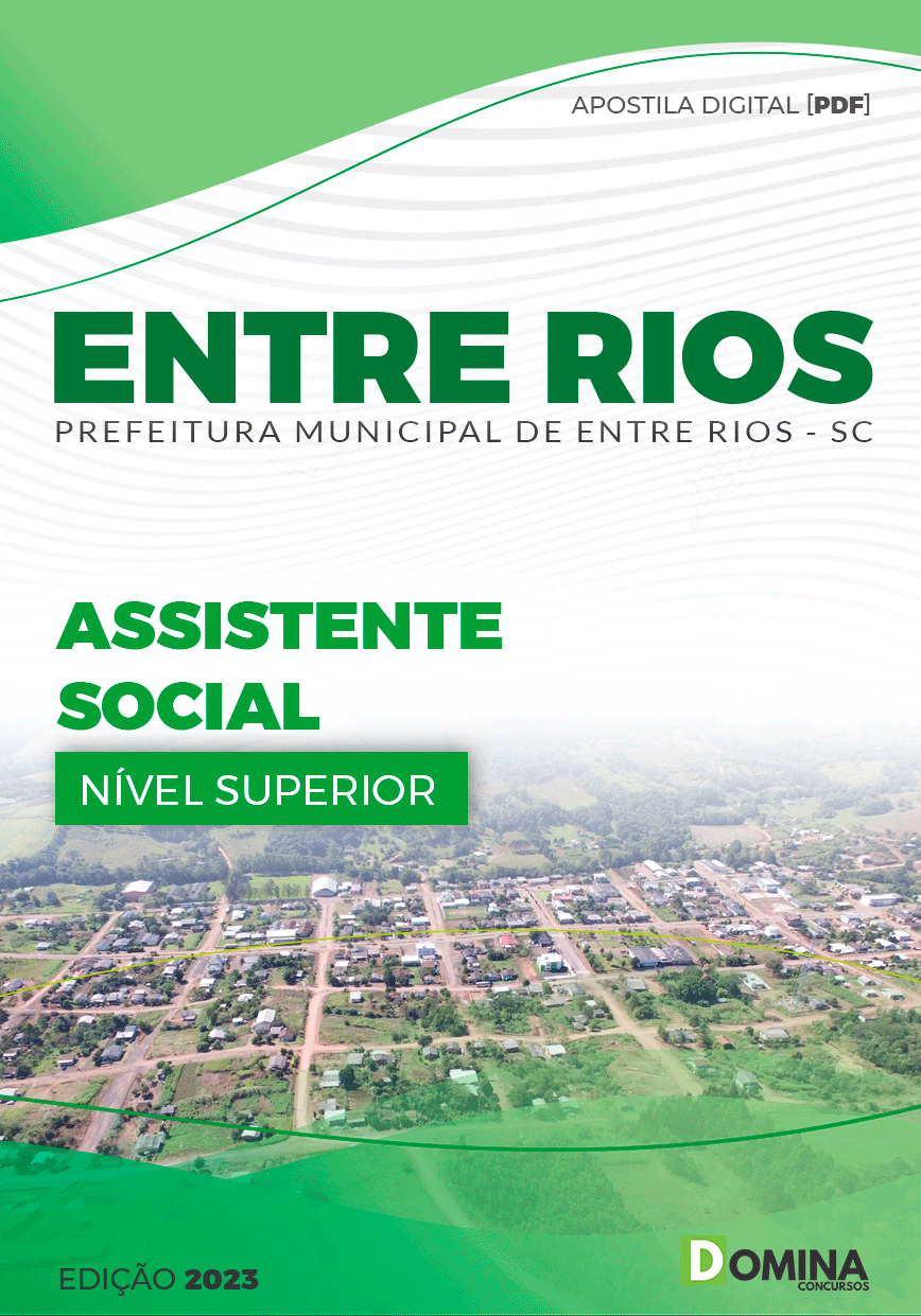 Apostila Pref de Entre Rios SC 2023 Assistente Social