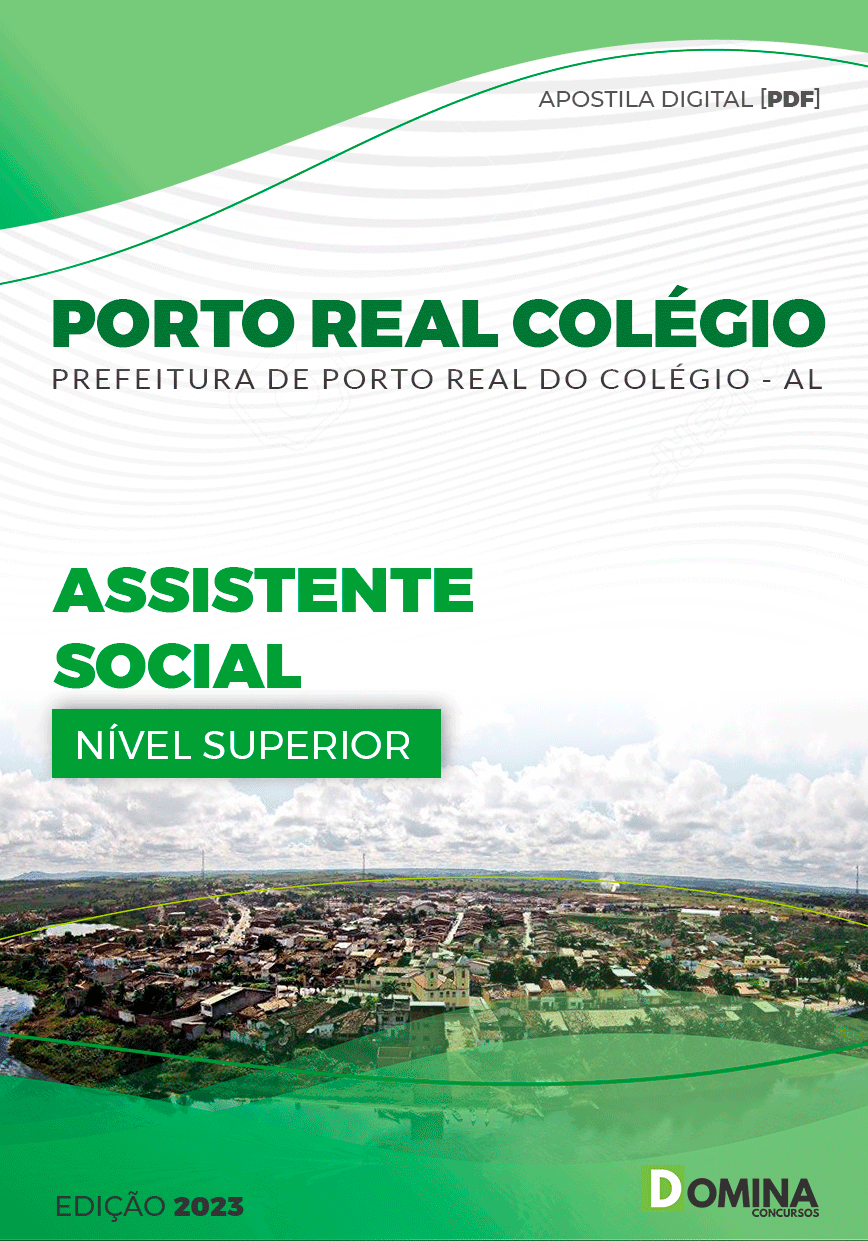 Apostila Pref Porto Real do Colégio AL 2023 Assistente Social