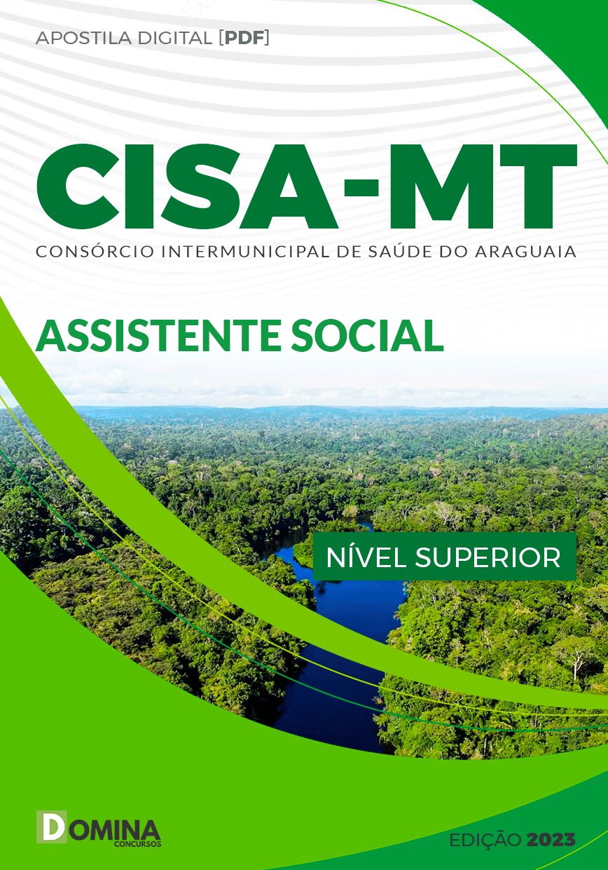 Apostila Digital Seletivo CISA MT 2023 Assistente Social