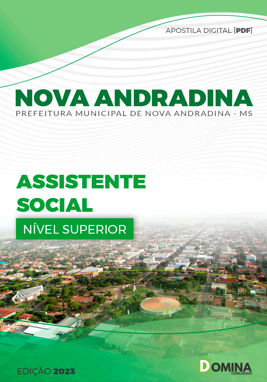 Apostila Digital Pref Andradina MG 2023 Assistente Social