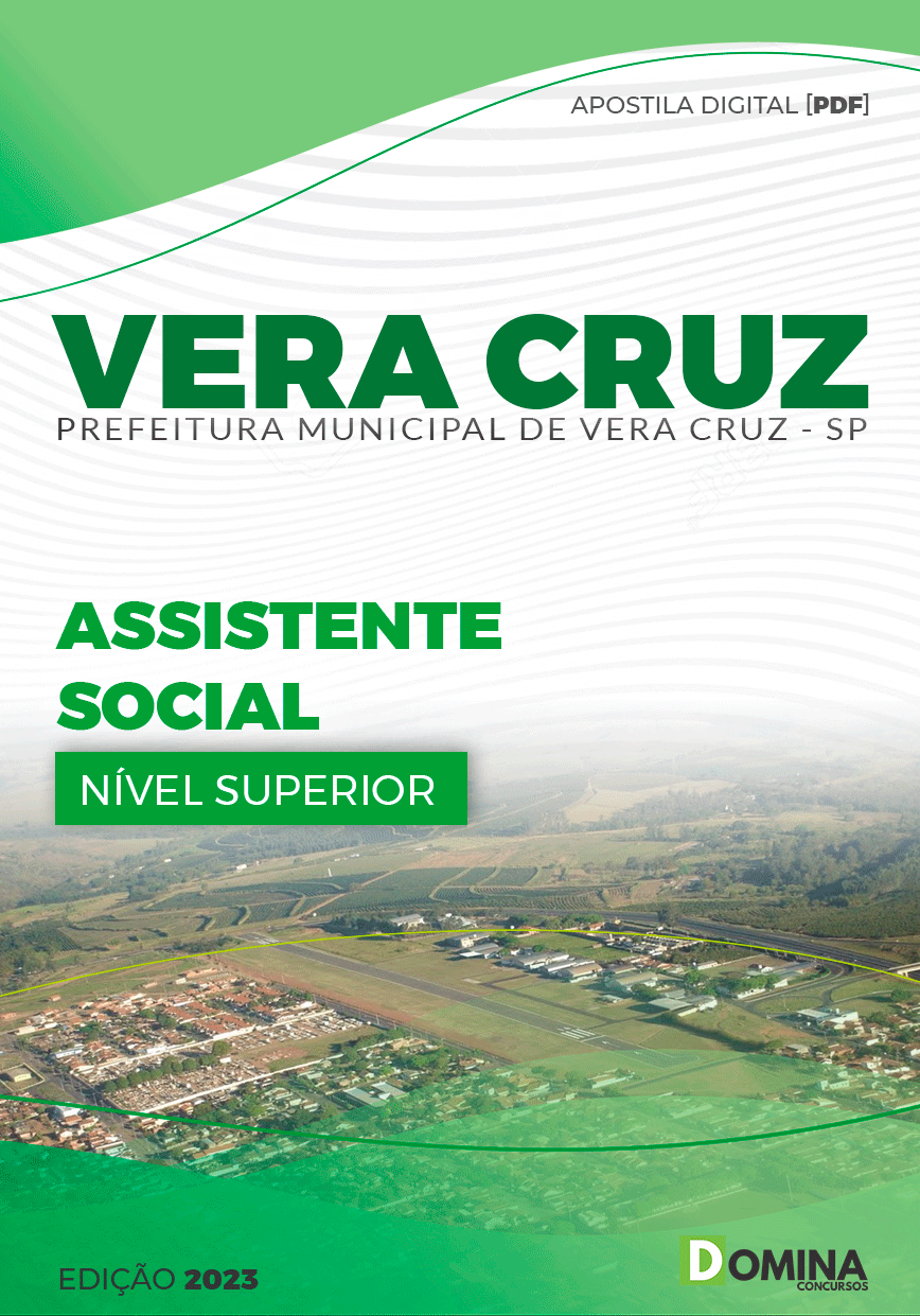 Apostila Digital Pref Vera Cruz SP 2023 Assistente Social