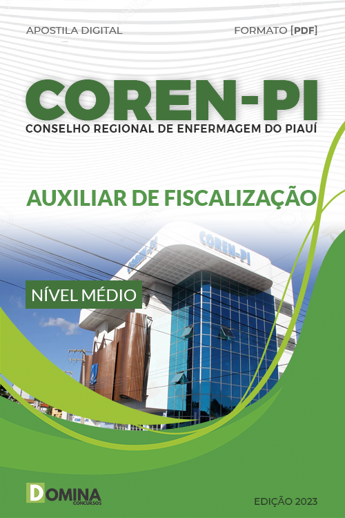 Apostila Concurso COREN PI 2023 Auxiliar Fiscalização