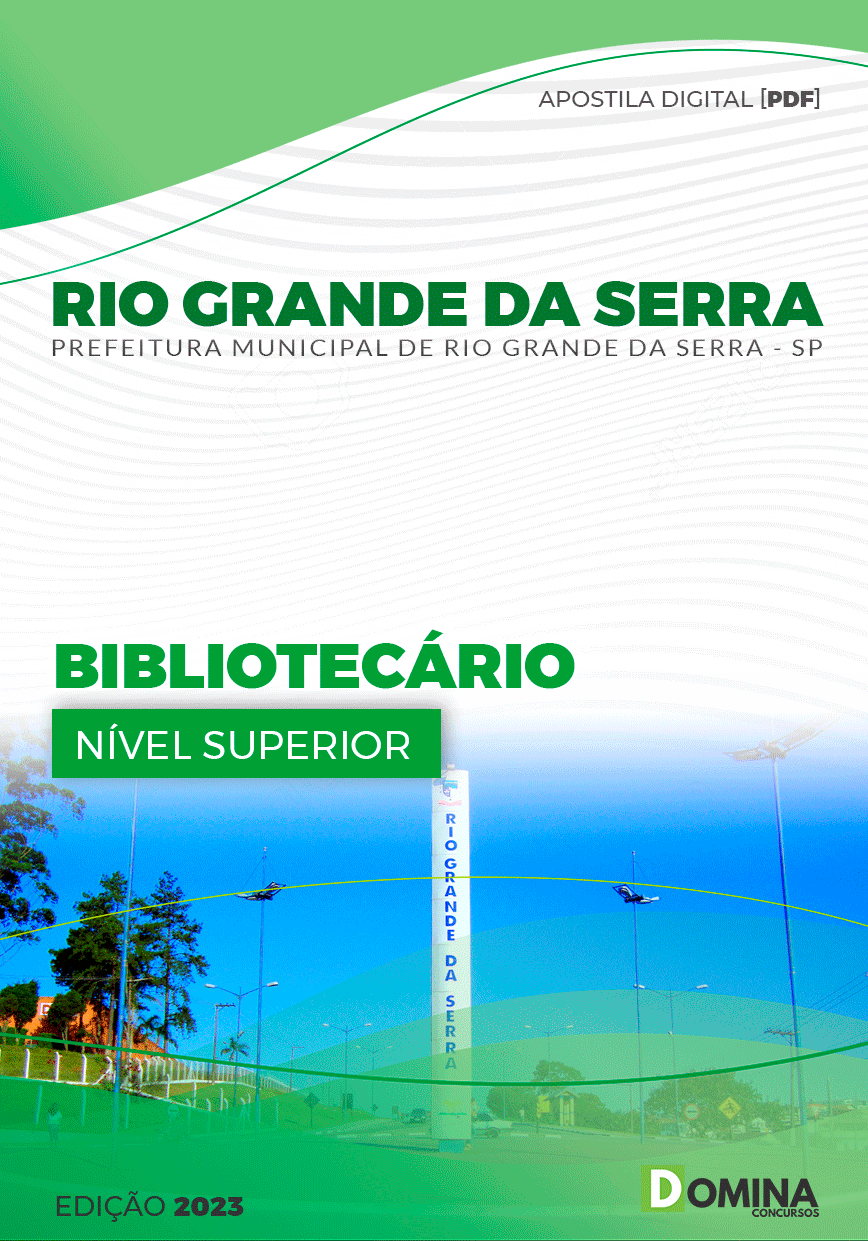 Apostila Pref Rio Grande da Serra SP 2023 Bibliotecário