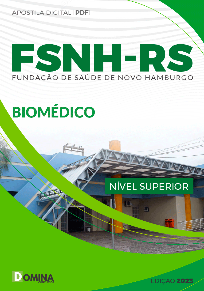 Apostila Concurso Público FSNH RS 2023 Biomédico